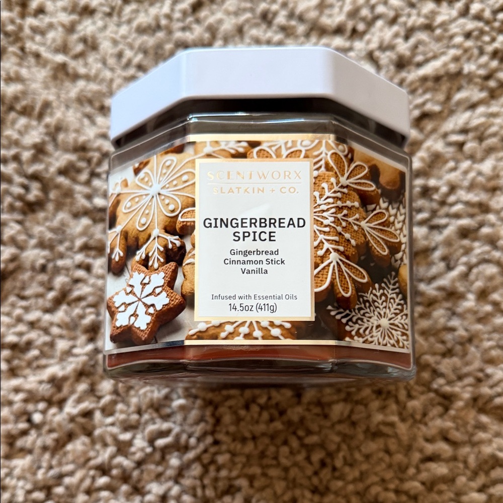 New Gingerbread Spice Body Scrub 14.5 oz